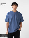 Oversized Tshirts steel blue