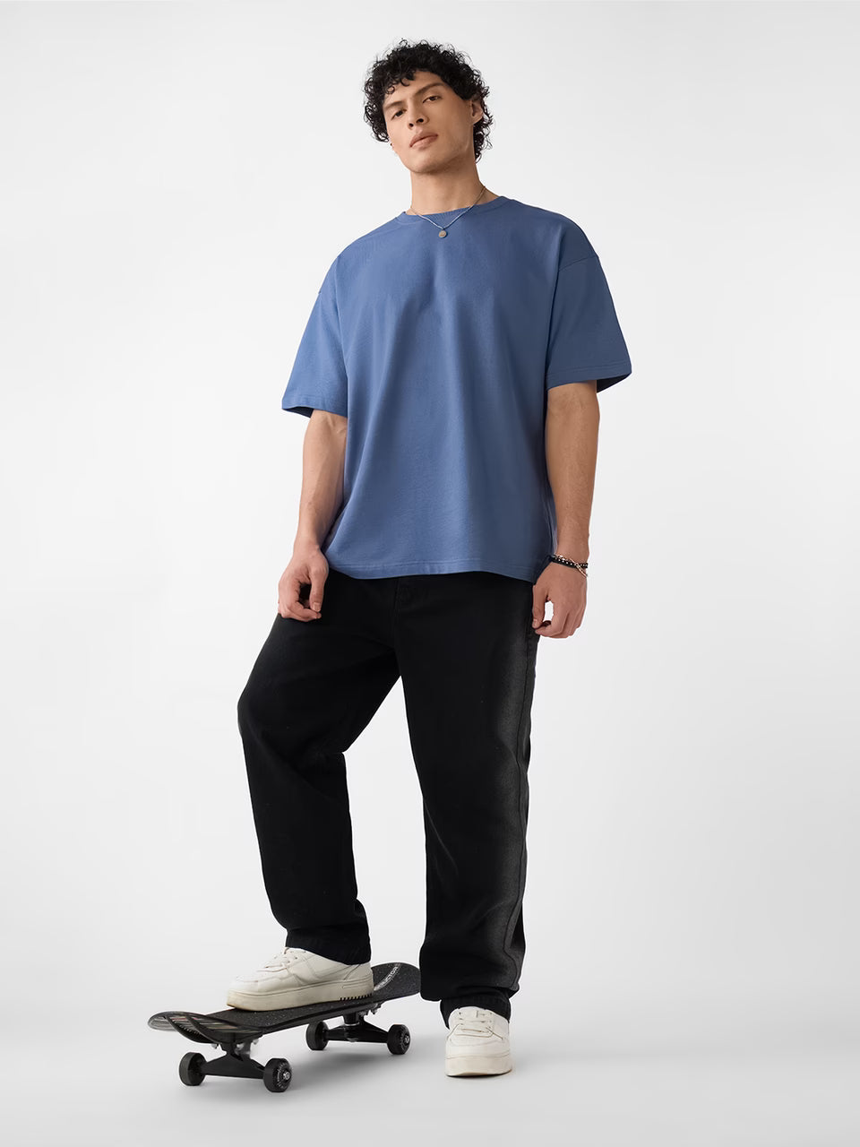 Oversized Tshirts steel blue