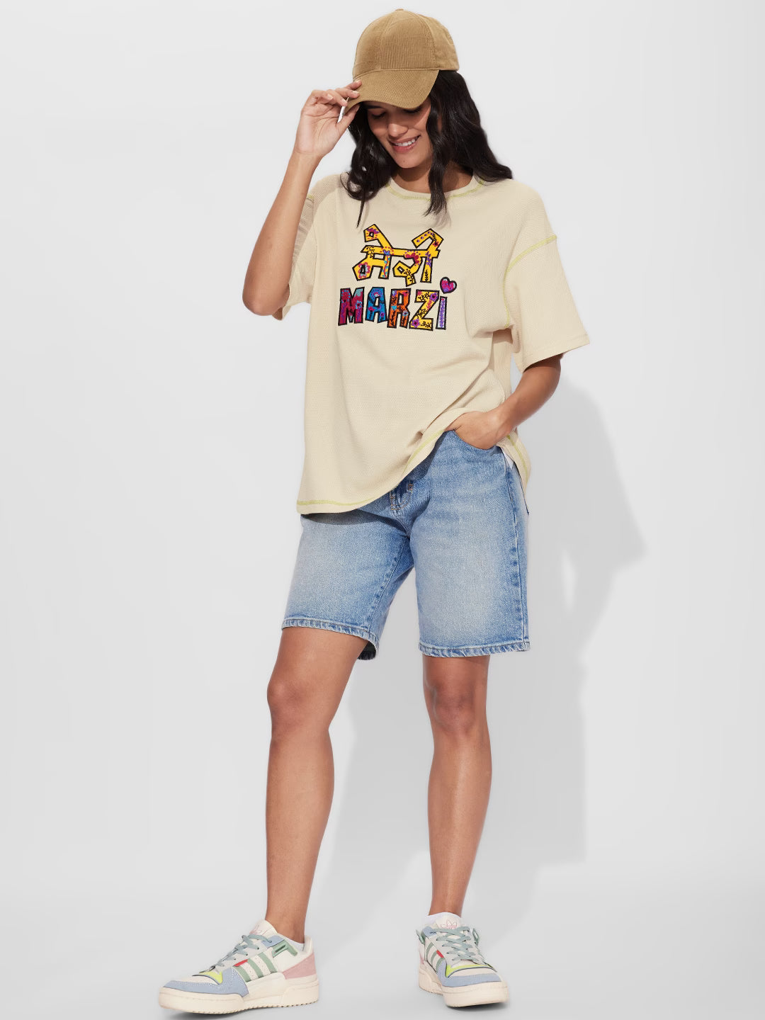 Oversized textured Tshirt