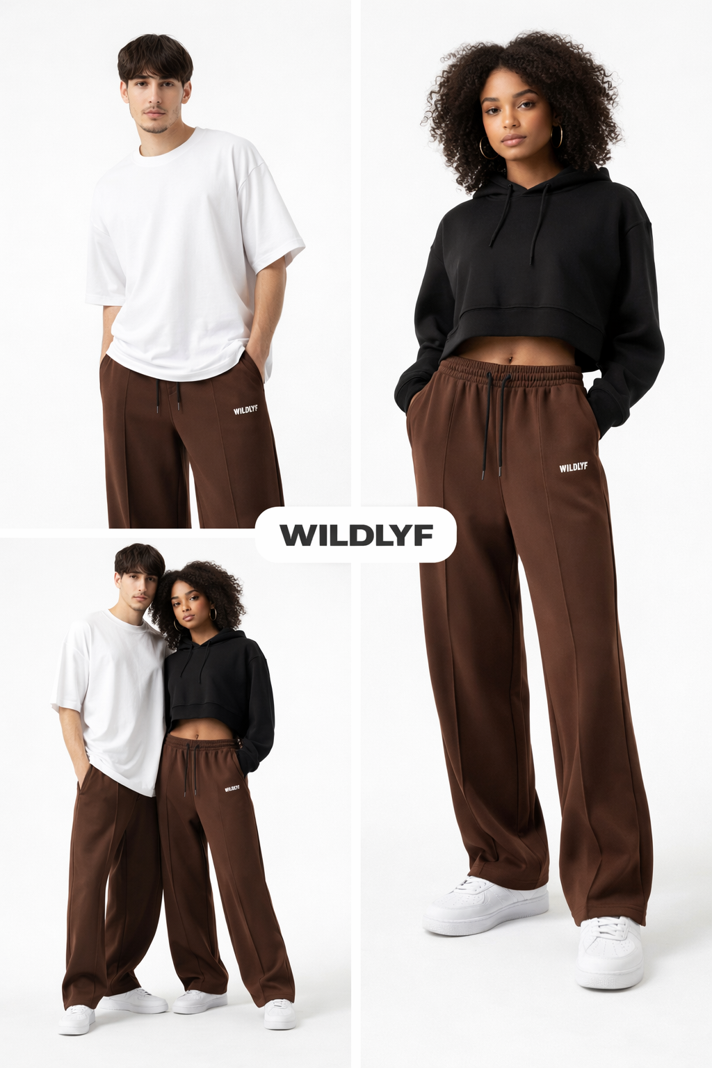 Coffee wildlyf baggy Lowers