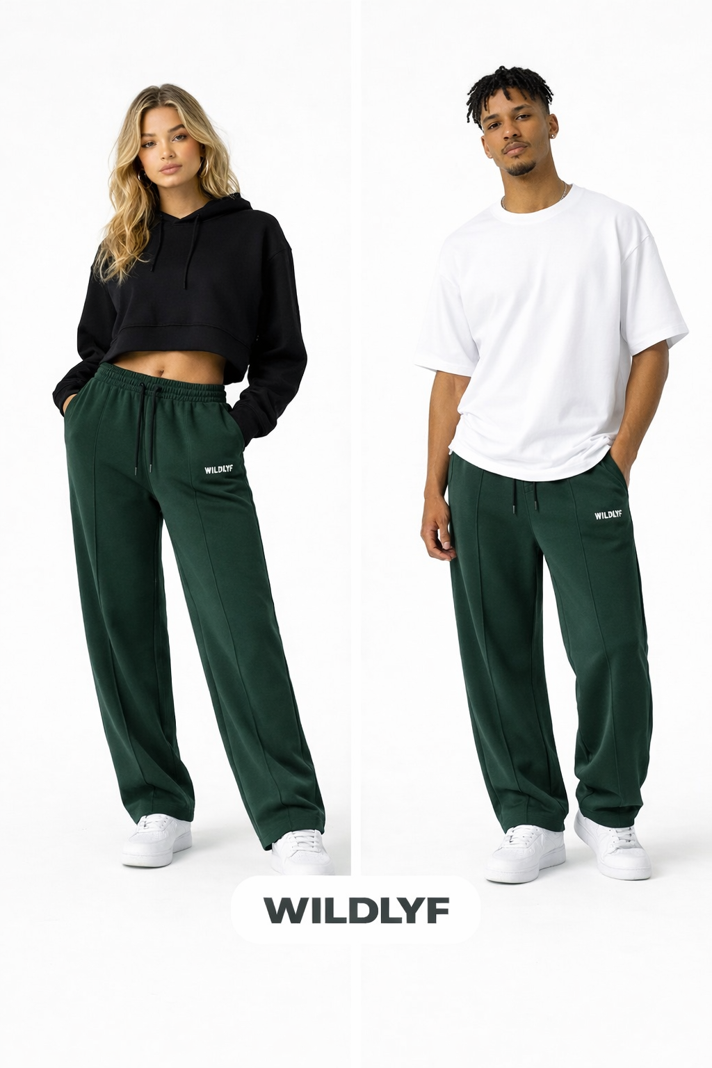 Green Wildlyf baggy lowers