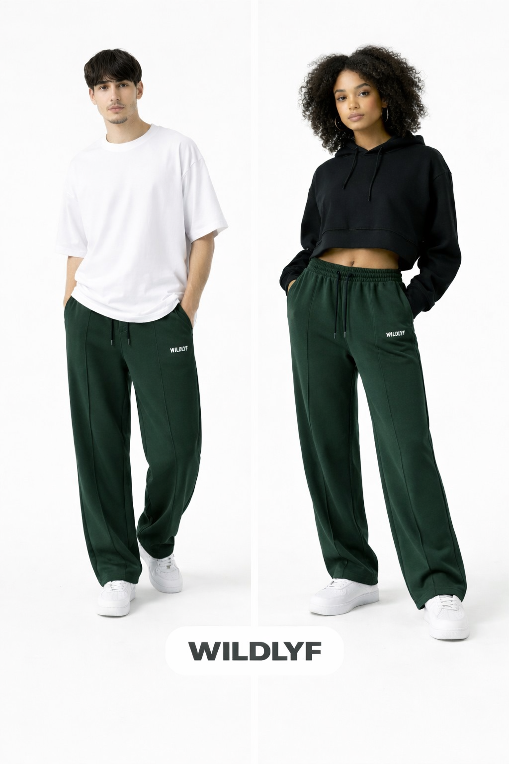 Green Wildlyf baggy lowers