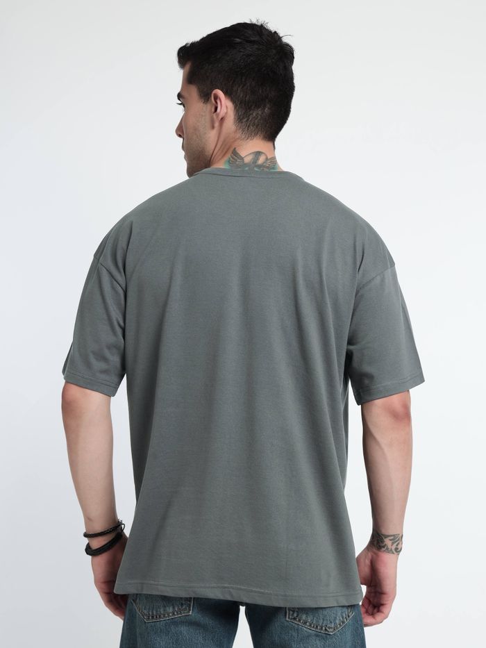 Machines of Love Printed Oversized T-shirt