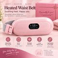 WILDLYF Electric Heated Waist Belt – for Period Cramps & Back Pain Relief