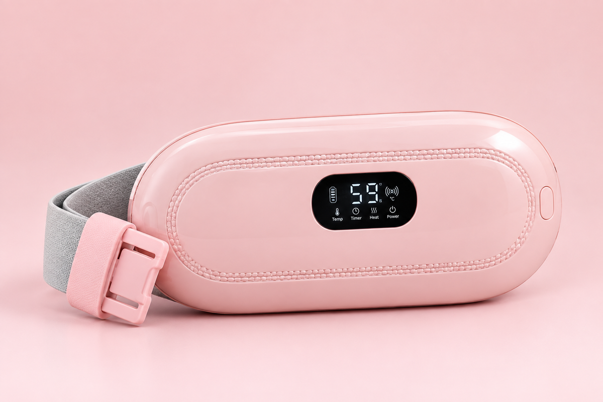 WILDLYF Electric Heated Waist Belt – for Period Cramps & Back Pain Relief